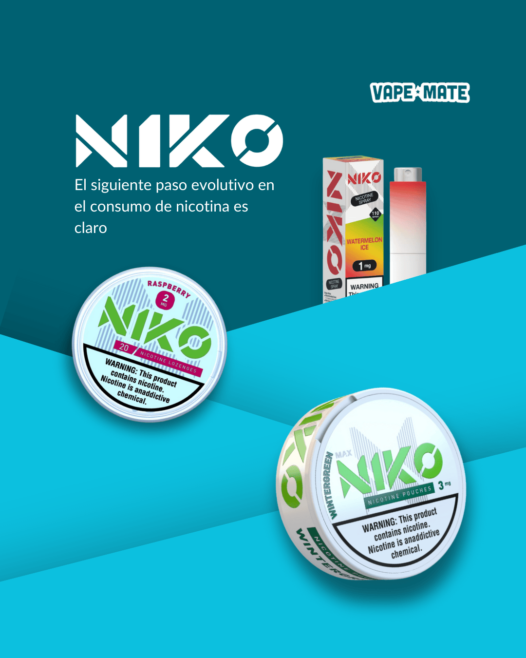 🚫💨 ¿Por qué elegir NIKO en lugar de vapear?