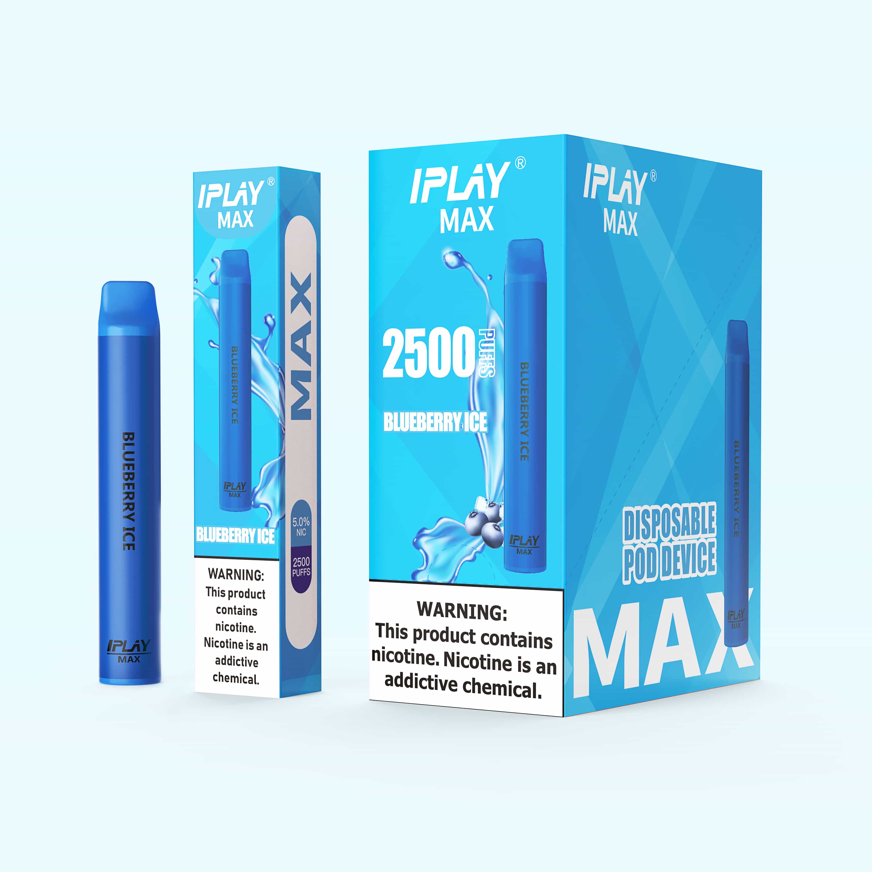 Vape iPlay Max Blueberry Ice