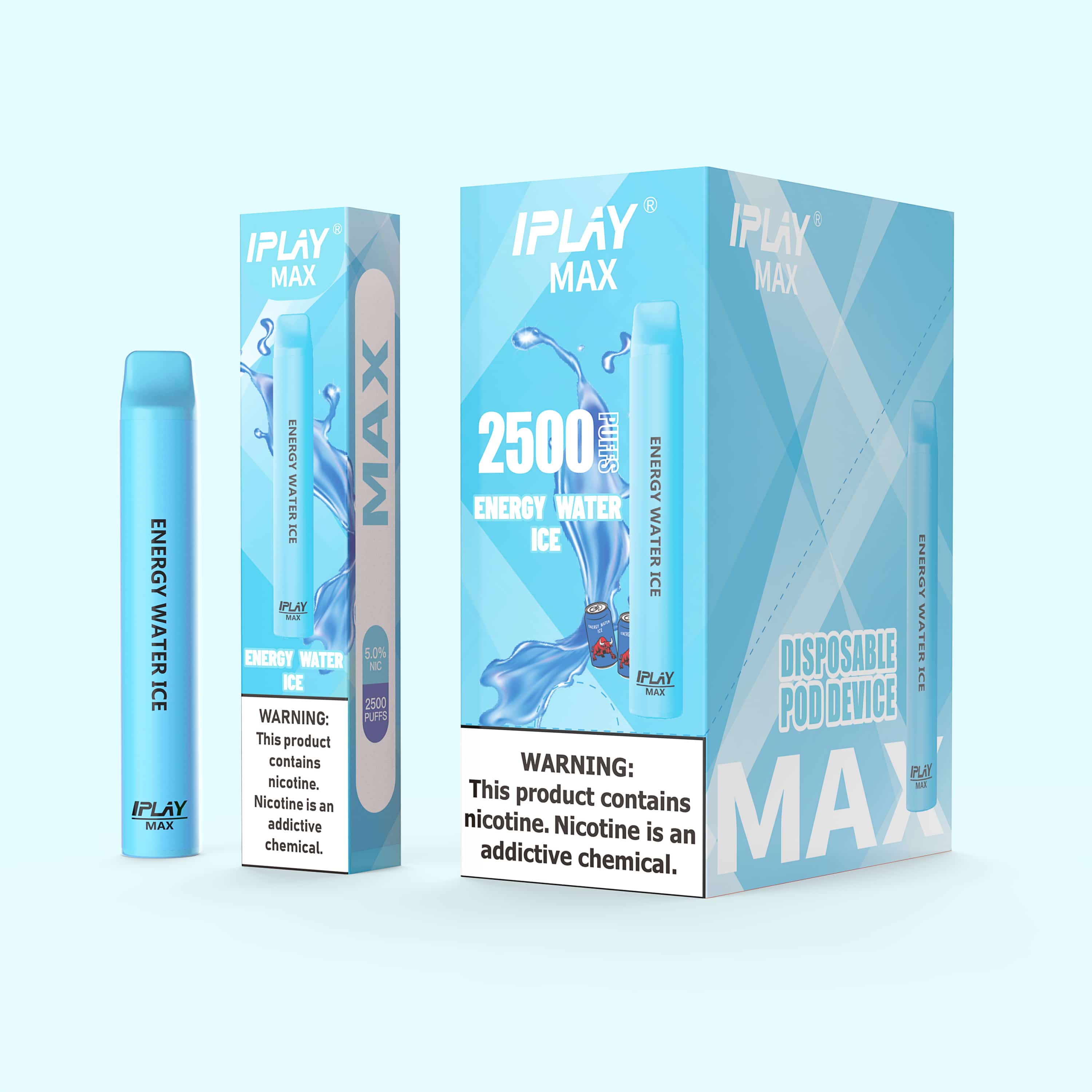 Vape iPlay Max Energy Water Ice