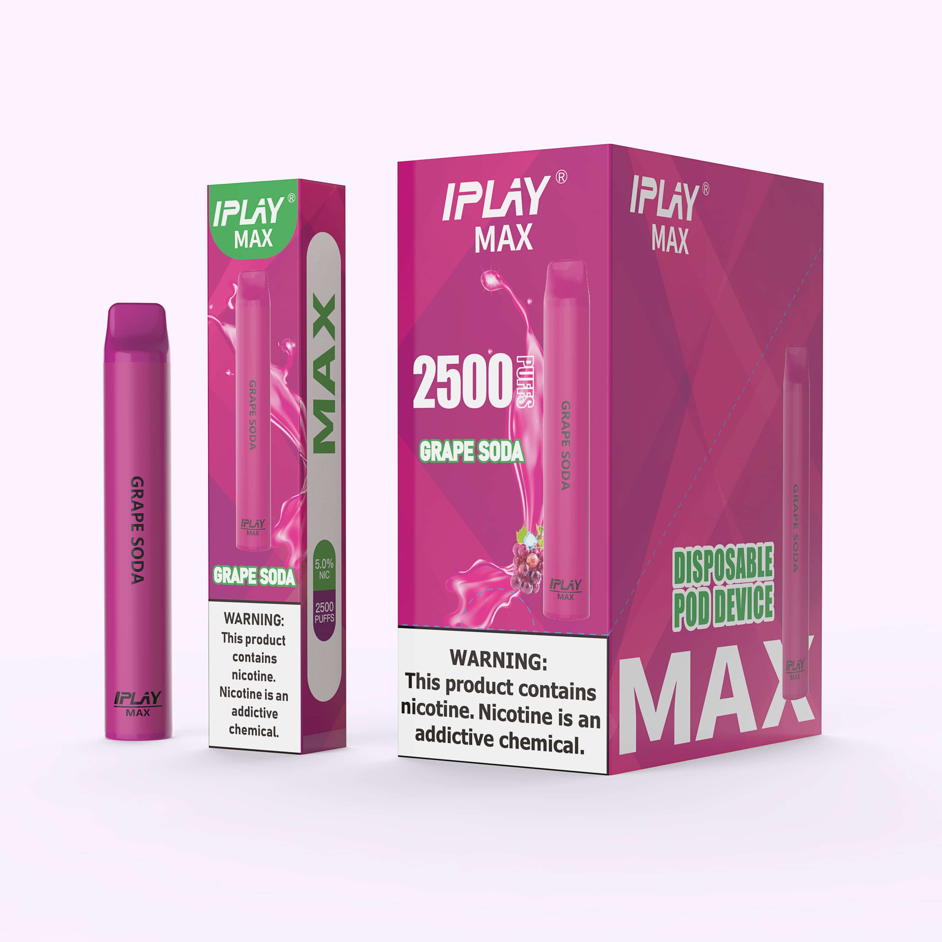 Vape iPlay Max Grape Soda