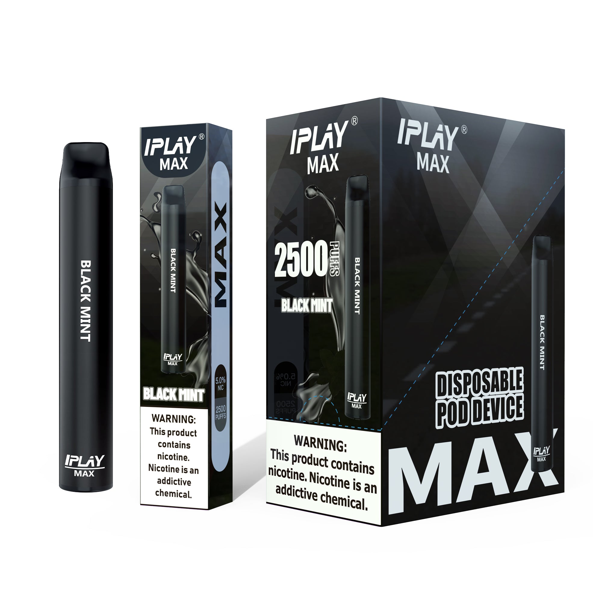 Vape iPlay Max Black Mint