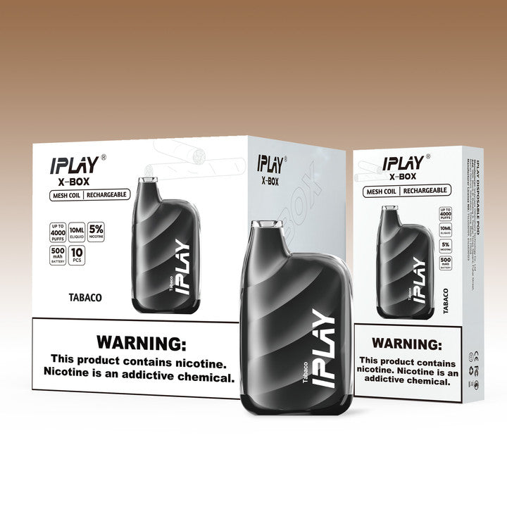Vape iPlay X Box Tabaco
